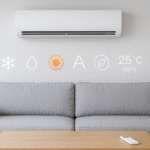 Modos del aire acondicionado (Cool, Dry, Heat, Auto, Fan, Eco, Sleep): cuándo usar cada uno y cuánto consumen