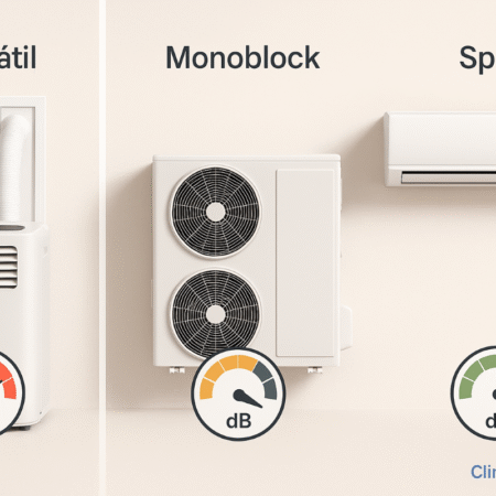 Monoblock vs Portátil vs Split: cómo elegir según tu vivienda (y ruido aceptable)