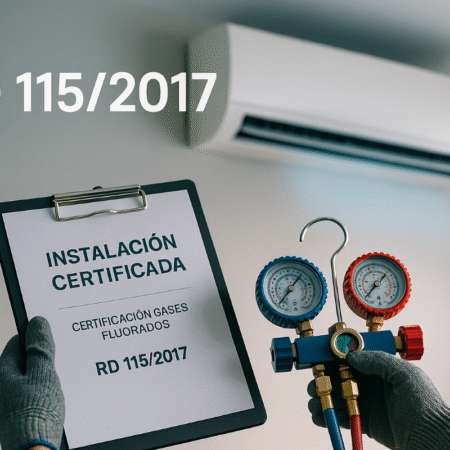 RD 115/2017 en climatización doméstica: qué puedes hacer y cuándo debes llamar a un profesional
